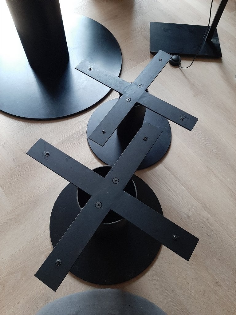 2 Salontafelpoten, Ophalen, Gebruikt, 50 tot 100 cm, 50 tot 100 cm