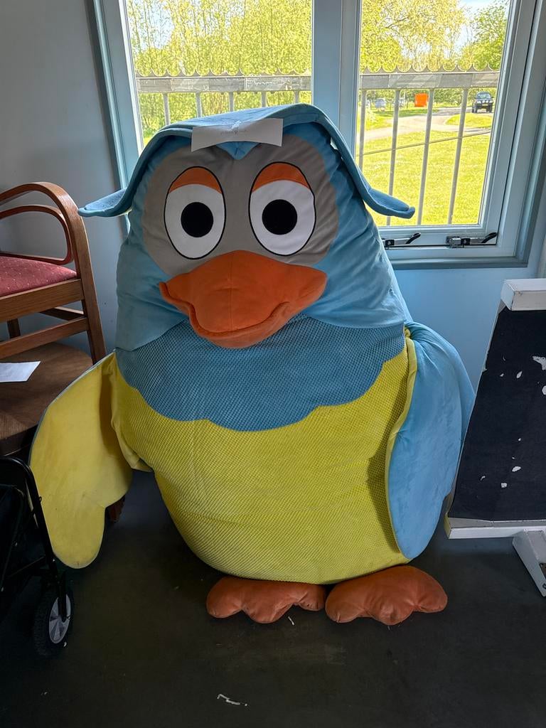Grote zachte uil knuffel - perfect voor decoratie, Overige typen, Ophalen of Verzenden, Zo goed als nieuw, Meerkleurig