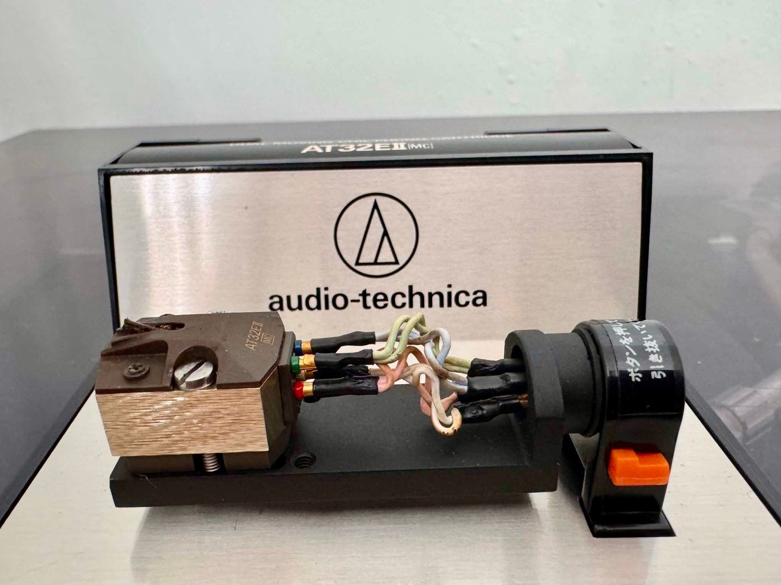 🔴 AUDIO TECHNICA 🔴 AT 32E II MC ELEMENT 🔴 NIEUWSTAAT 🔴, Ophalen of Verzenden, Zo goed als nieuw, Overige merken