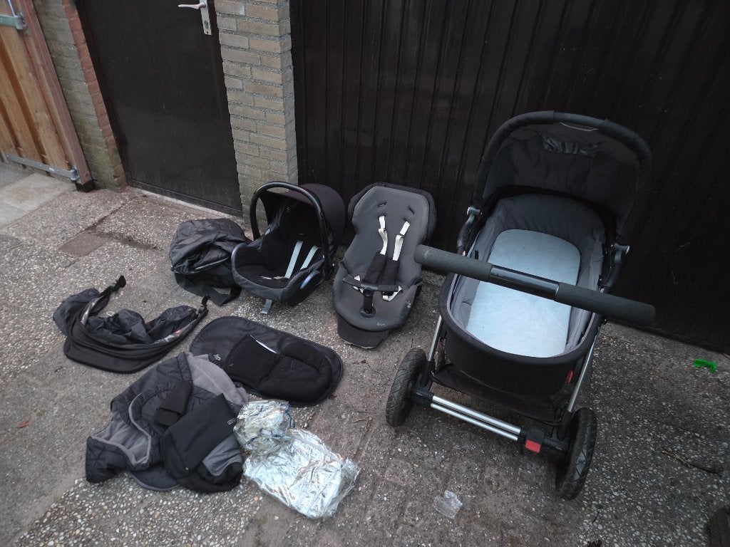 Maxi Cosi Nova 4, Ophalen, Gebruikt, Verstelbare duwstang, Combiwagen