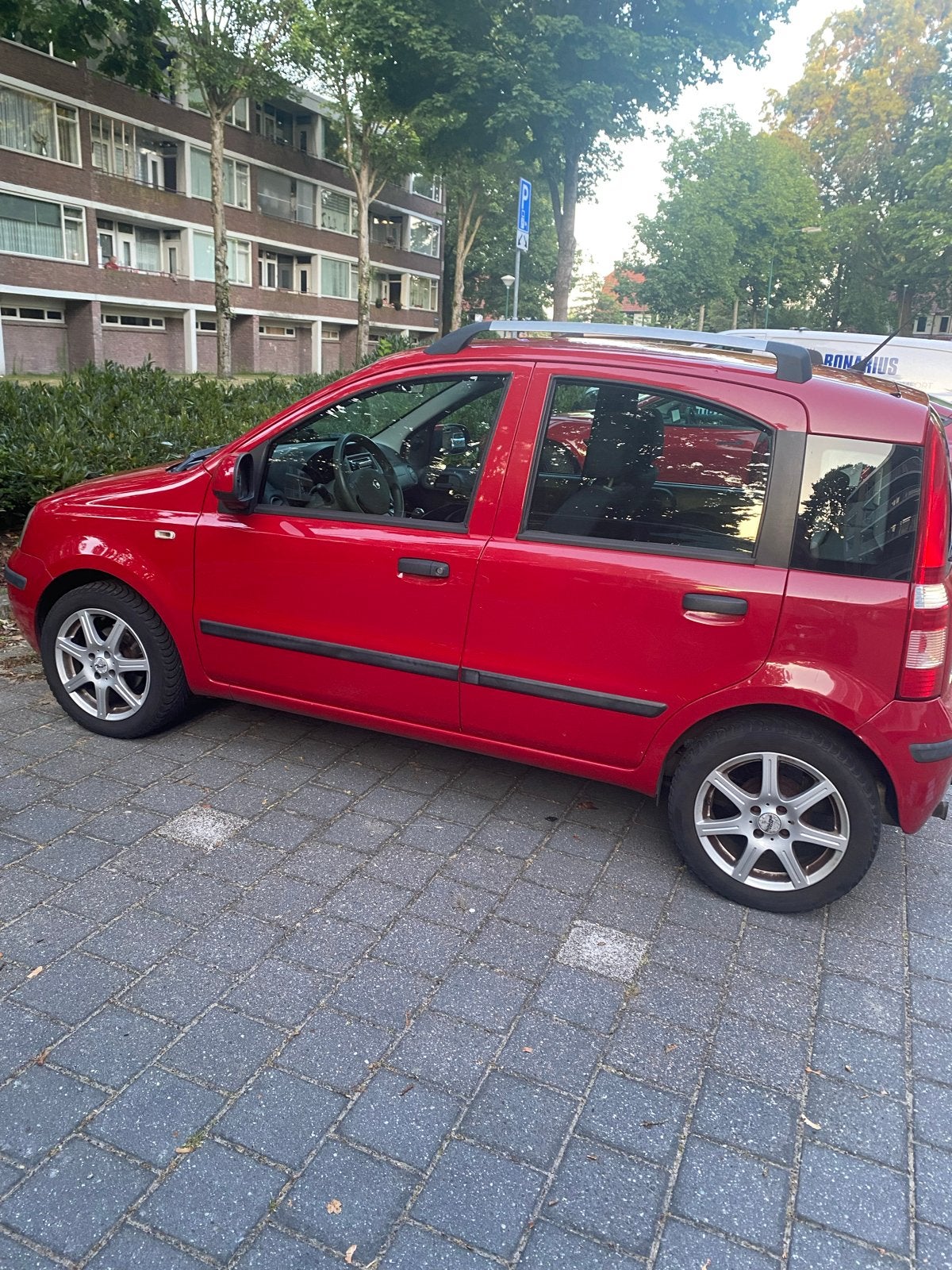 Fiat Panda 1.2 2011 Rood, Auto's, 1242 cc, Origineel Nederlands, Handgeschakeld, Particulier