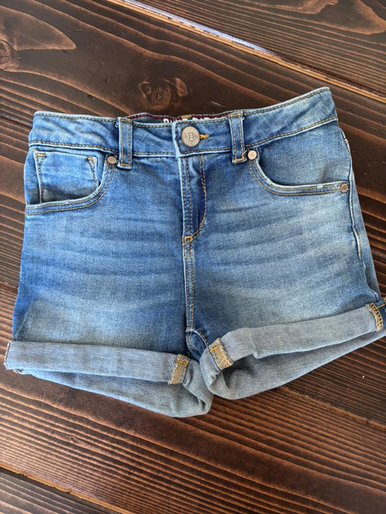 WE Blue Ridge skinny korte broek maat 116, Ophalen of Verzenden, Zo goed als nieuw, Meisje, Broek