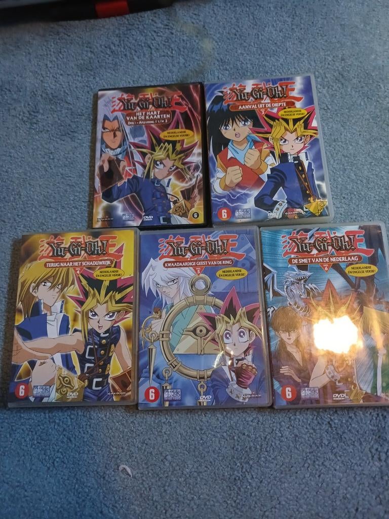 Yu-Gi-Oh! DVD Collectie - Meerdere Seizoenen, Cd's en Dvd's, Avontuur, Gebruikt, Ophalen of Verzenden, Vanaf 6 jaar