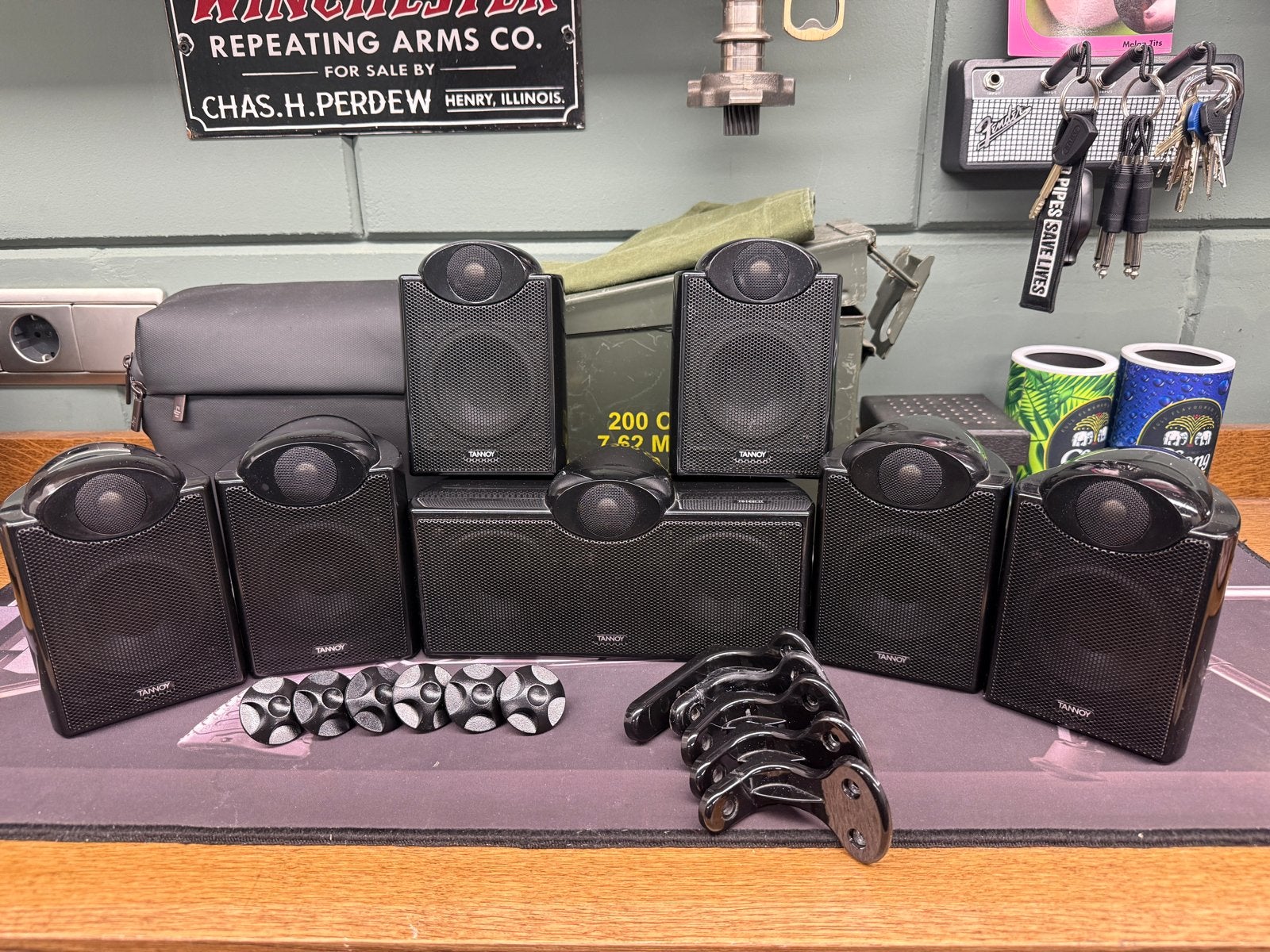 Tannoy EFX 7.1 Surround Sound Systeem, Gebruikt, Surroundset, Geschikt voor surround/home cinema, Ophalen