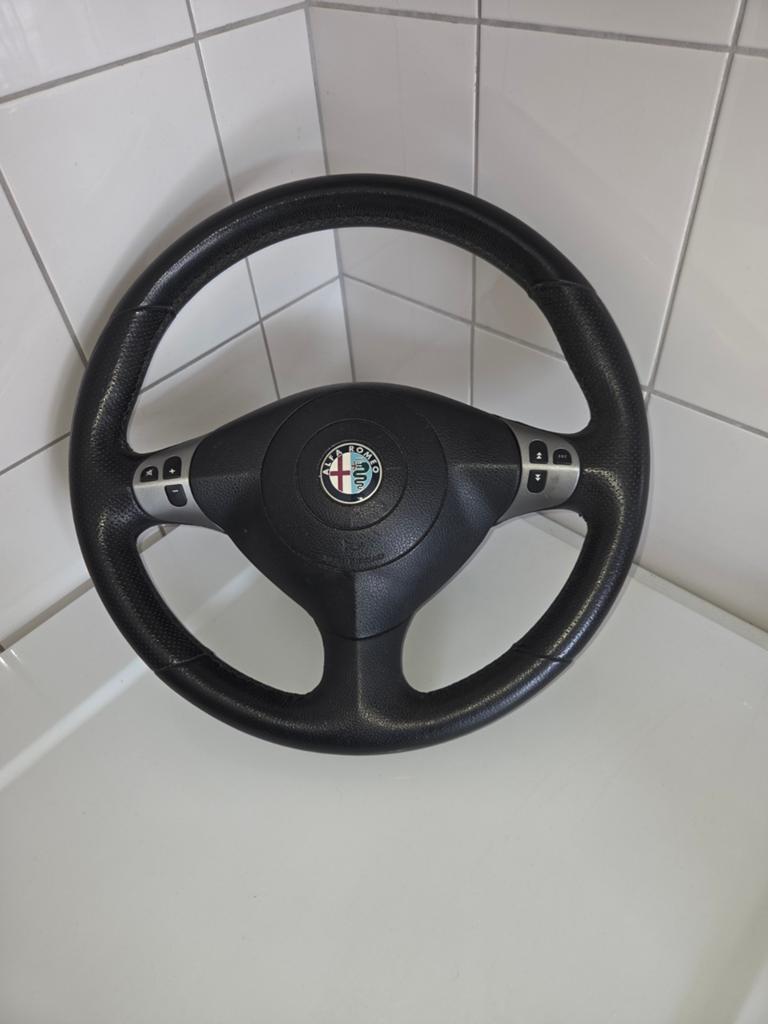 Lederen stuurwiel Alfa Romeo 147/GT - Gebruikt, Ophalen, Gebruikt, Alfa Romeo