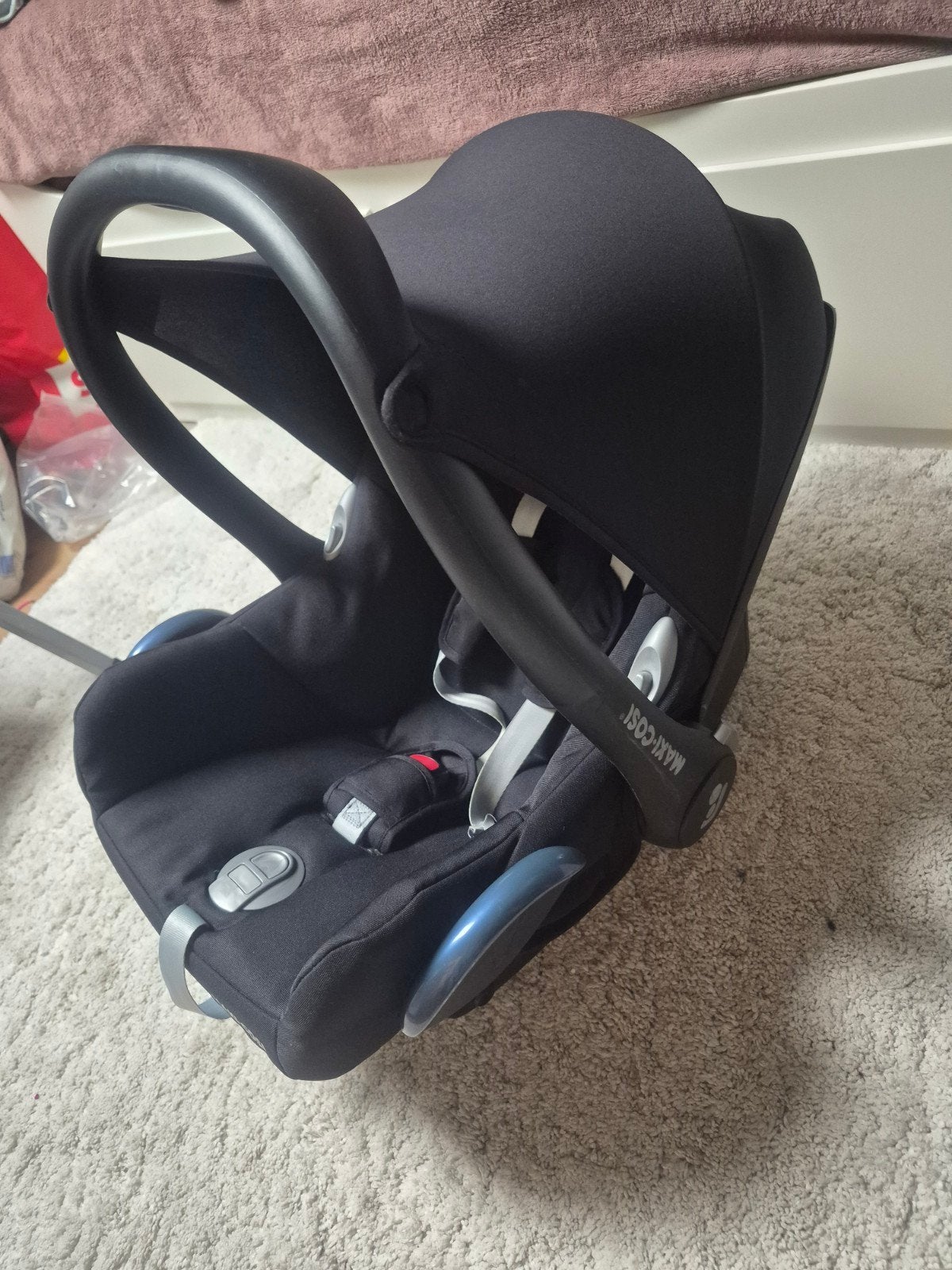 Maxi-Cosi Cabriofix autostoel - Zwart, 0-13 kg, Ophalen, Zo goed als nieuw