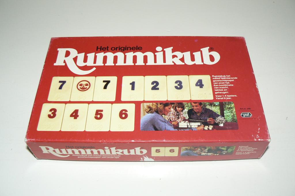 Het originele Rummikub. Goliath art.no 290 kleine uitvoering, Een of twee spelers, Ophalen of Verzenden, Zo goed als nieuw, Goliath