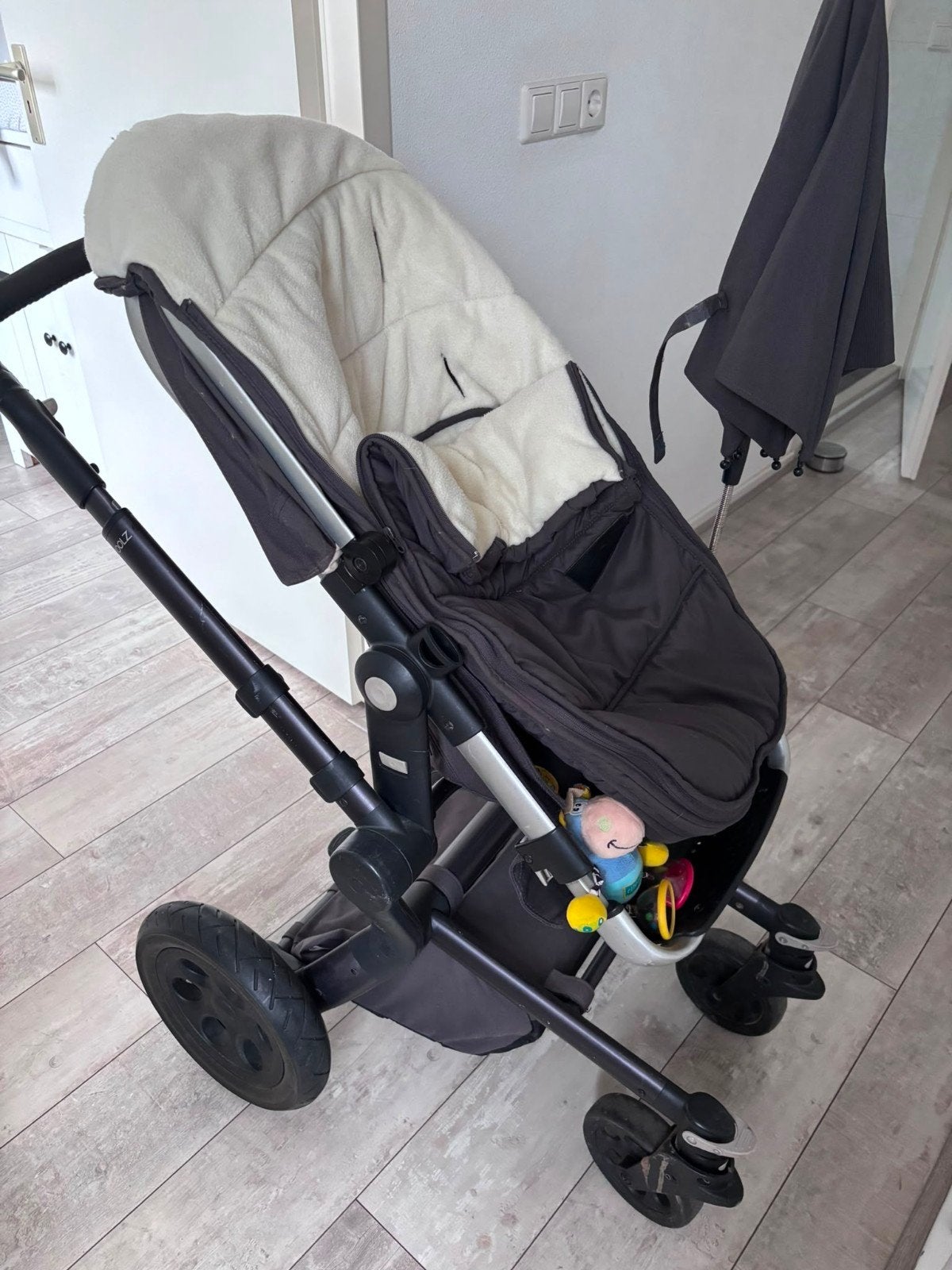 complete joolz wandelwagen grijs, Ophalen, Gebruikt, Overige merken, Regenhoes