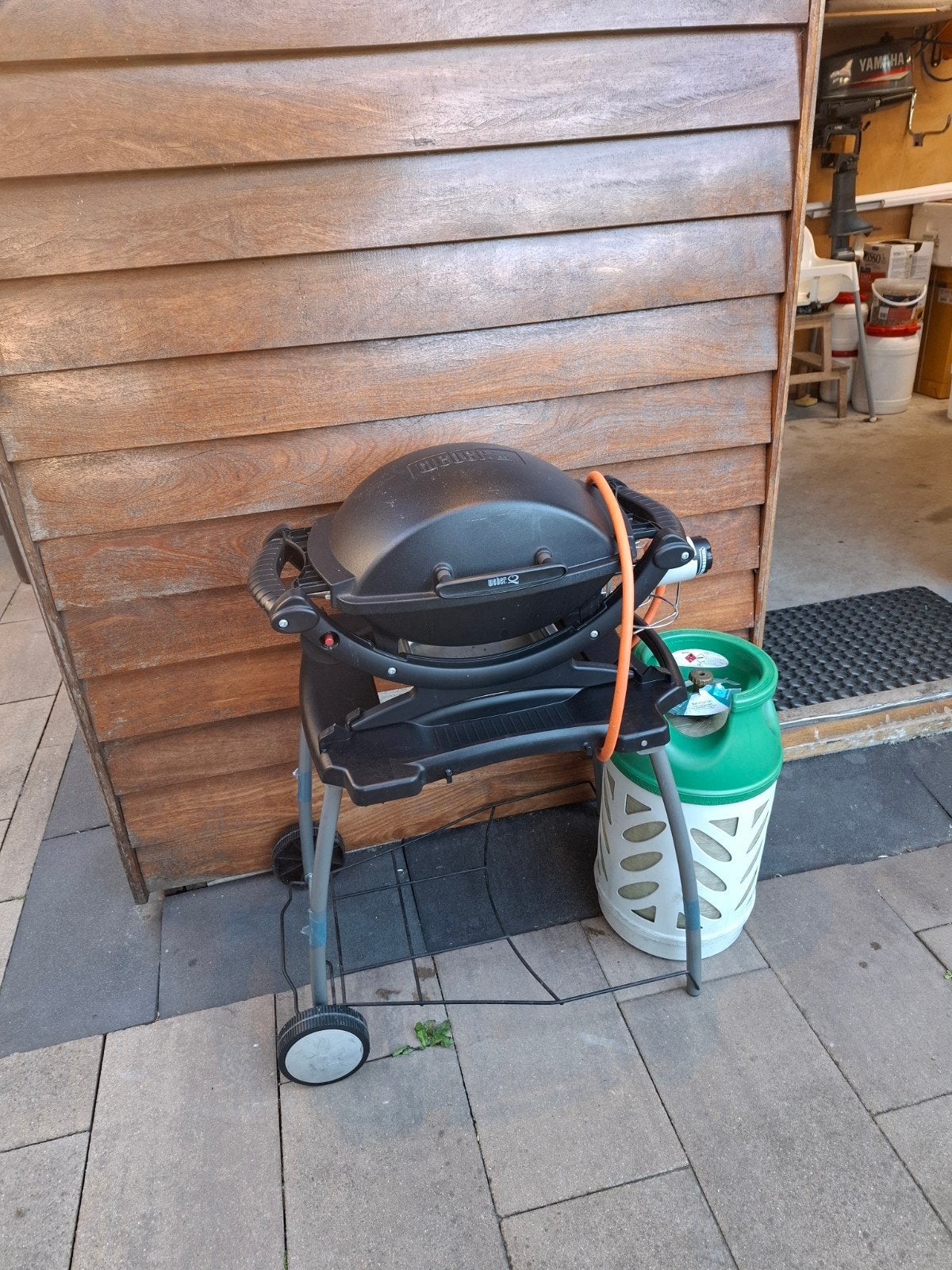 weber gas barbeque, Tuin en Terras, Ophalen of Verzenden