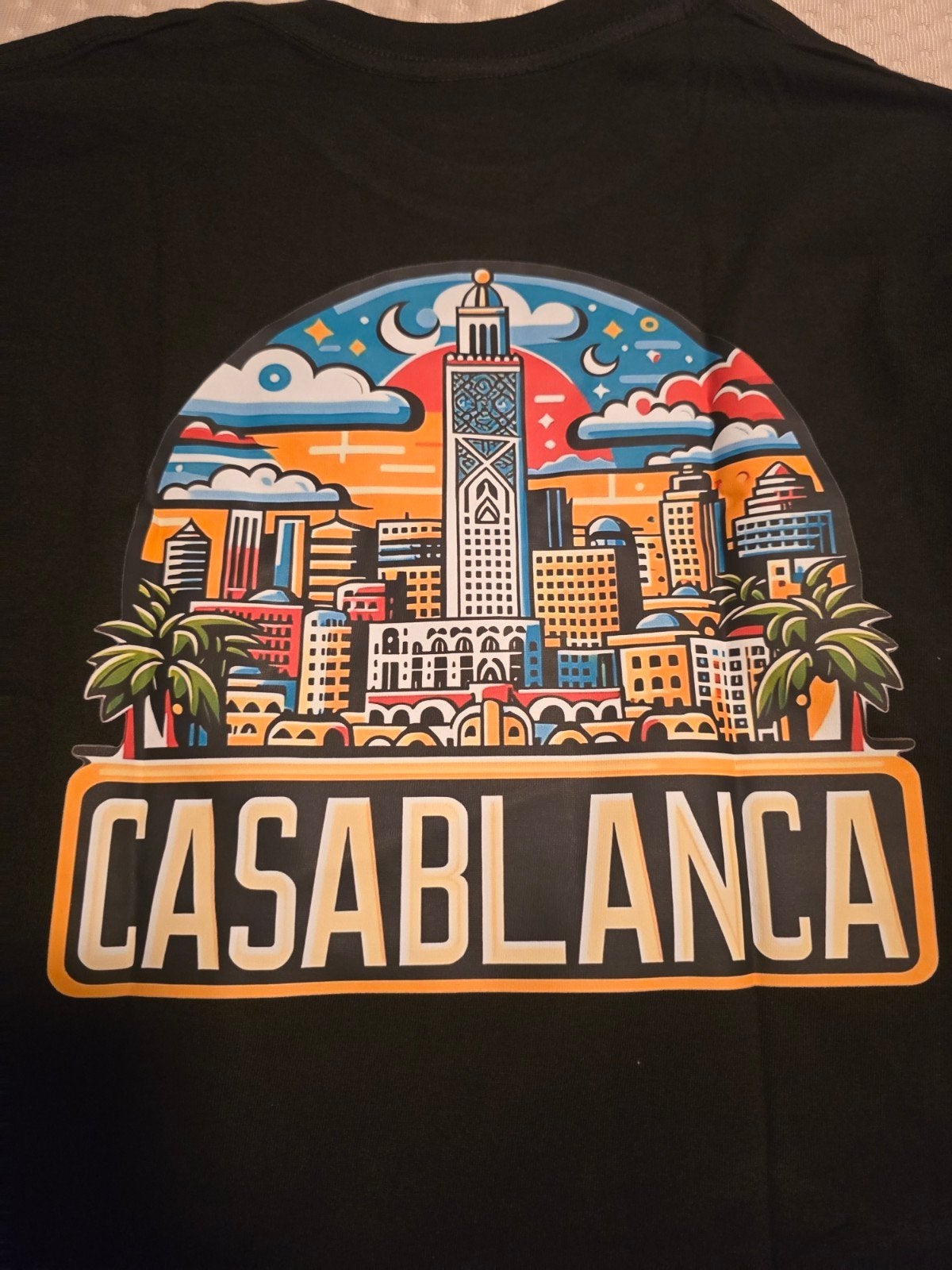 Nieuwe stijlvolle Casablanca T-shirt maat M, Ophalen, Casablanca, Maat 48/50 (M), Zwart