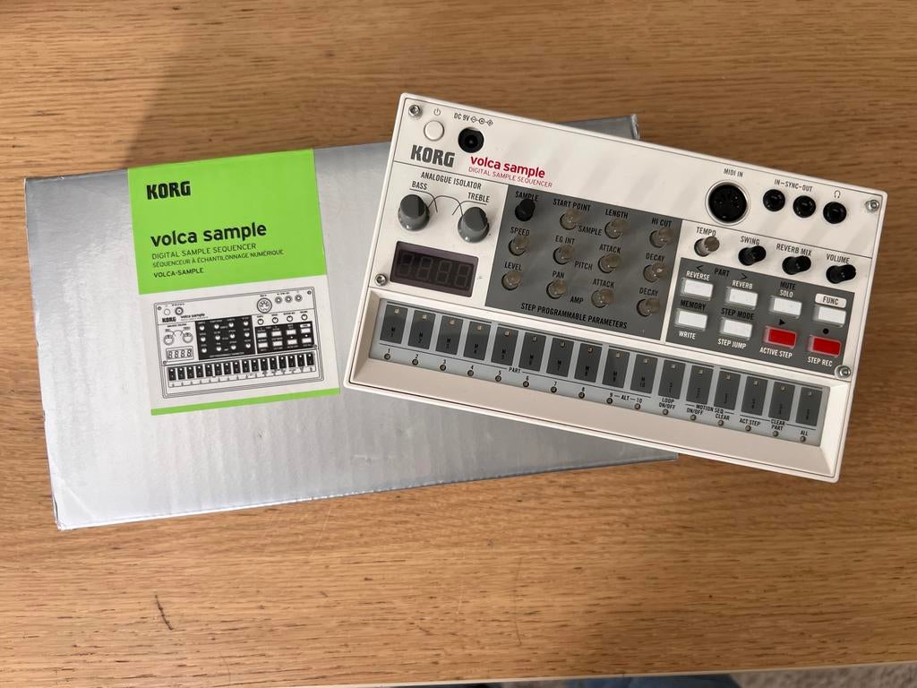 Korg Volca Sample, Muziek en Instrumenten, Korg, Zo goed als nieuw, Met midi-aansluiting, Overige aantallen