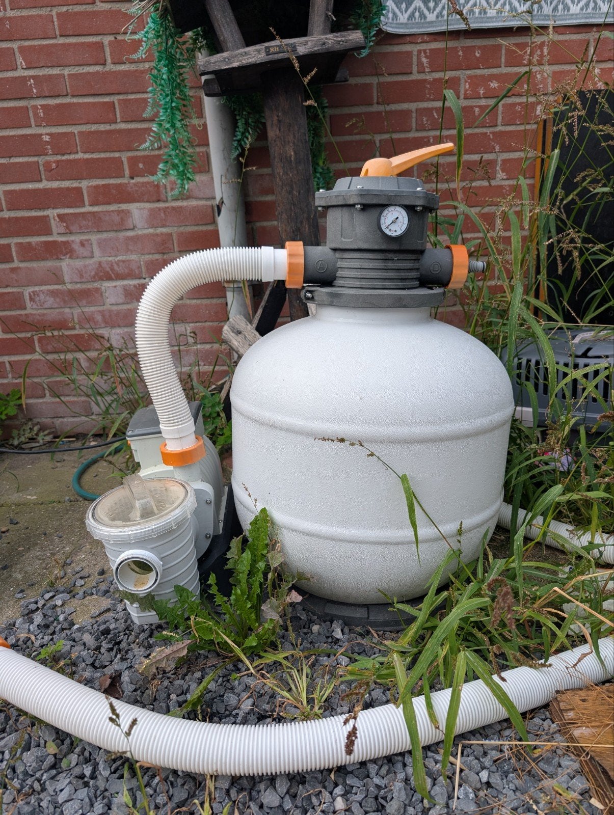 Bestway Flowclear zandfilterpomp voor zwembad, Tuin en Terras, Ophalen, Gebruikt, Zwembadpomp