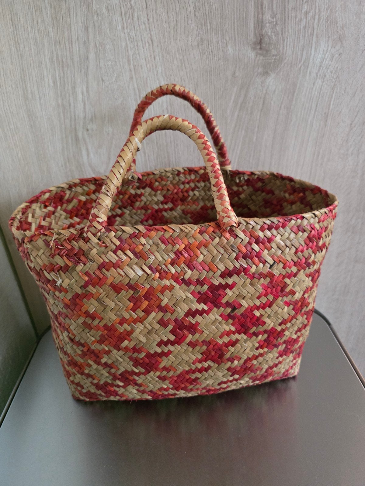 Kleine mand of tas, Gebruikt, Mand, Ophalen of Verzenden, Handgemaakt