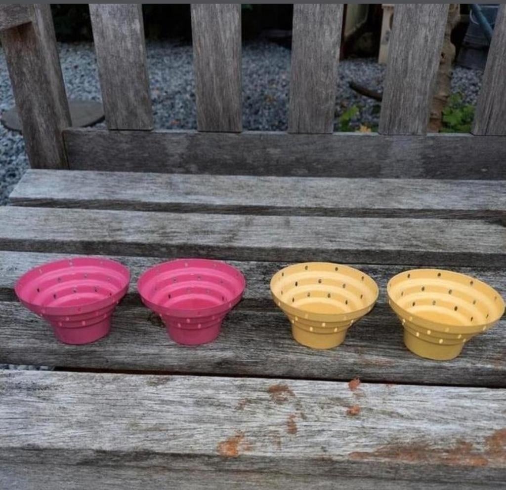 Waxinelichthouder ikea sommarmis, lees de beschrijving, Ophalen of Verzenden, Overige materialen, Minder dan 25 cm