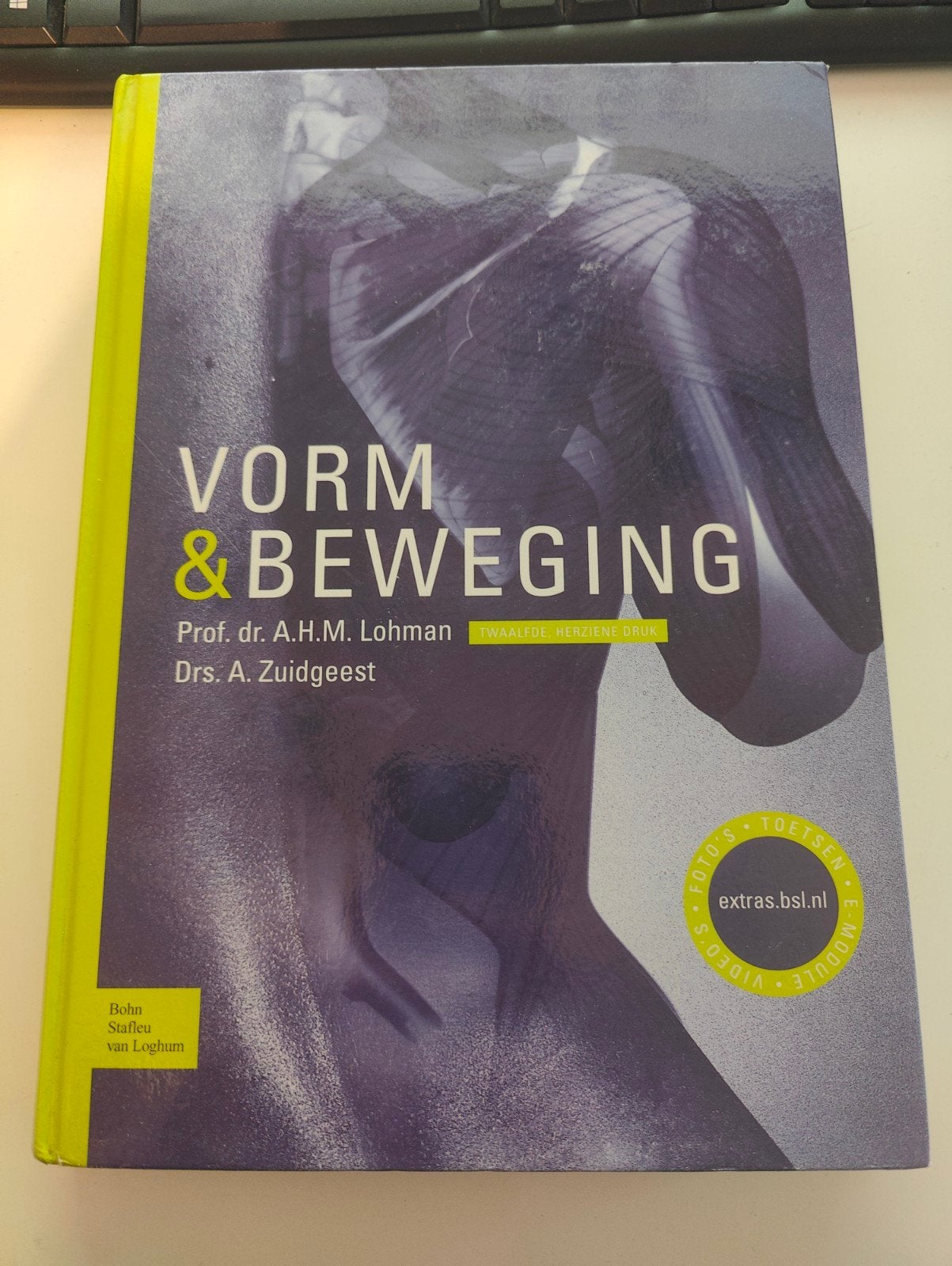 Vorm & Beweging - Anatomieboek (Twaalfde, herziene druk), Boeken, Studieboeken en Cursussen, Prof. dr. A.H.M. Lohman, Drs. A. Zuidgeest