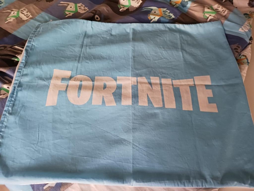 Fortnite dekbedovertrek Eenpersoons, Kinderen en Baby's, Kinderkamer | Beddengoed, Ophalen, Gebruikt
