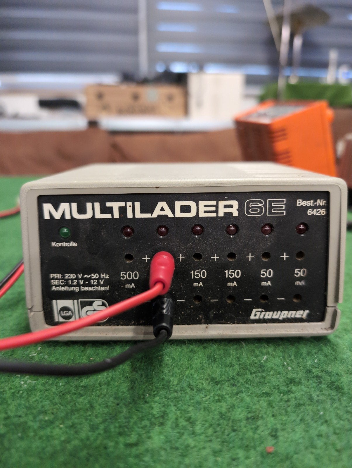 Graupner Multilader 6E - Oplader v accu / zender / ontvanger, Ophalen, Gebruikt
