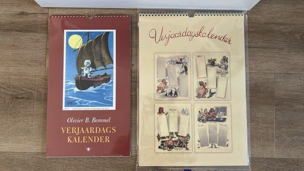 Tom poes en bommel kalender, Verzamelen, Ophalen of Verzenden, Olivier B, Bommel en Tom Poes, Zo goed als nieuw