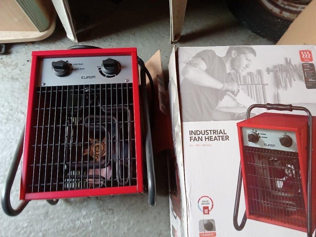 industrial heater, Ophalen, Zo goed als nieuw