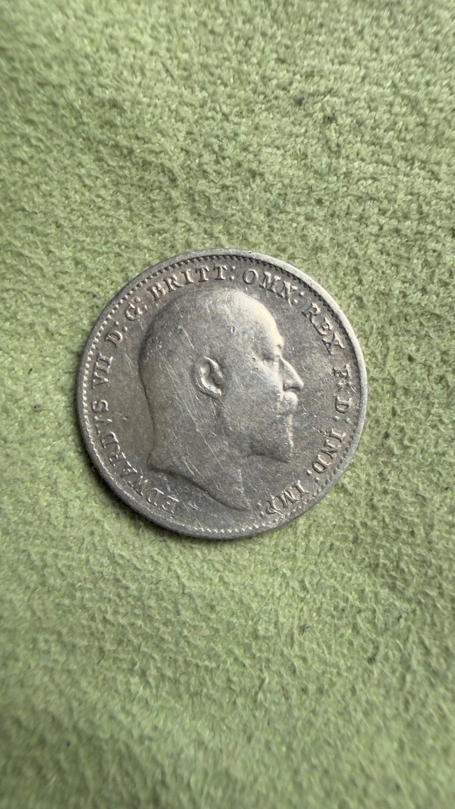 1908 Edward VII Threepence Silver, Verzenden, Overige landen