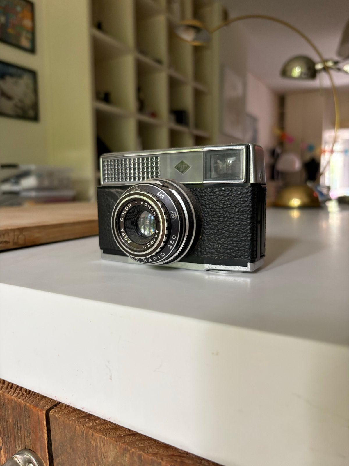 Vintage Agfa Color Agnar Rapid camera, Ophalen, Gebruikt, Compact, Overige Merken