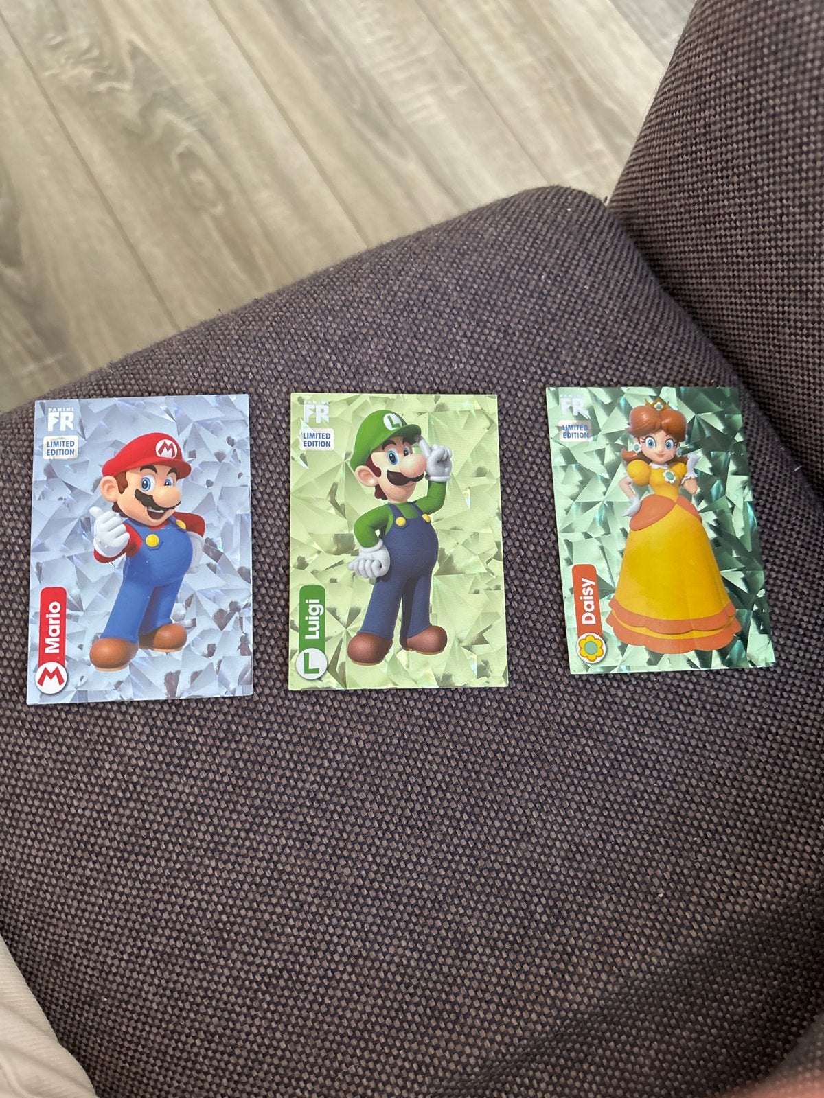 Limited Edition Mario, Luigi & Daisy kaarten, Verzamelen, Ophalen of Verzenden, Zo goed als nieuw