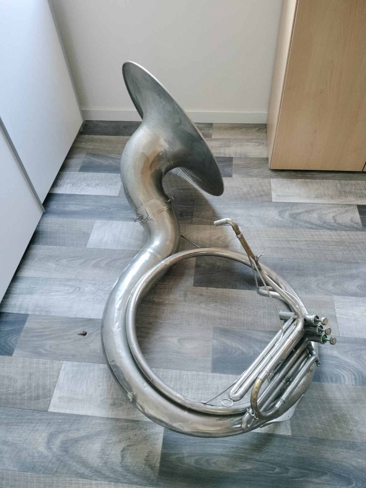 Leuke bes sousafoon voor een dweilband, Ophalen, Gebruikt, Bes-tuba