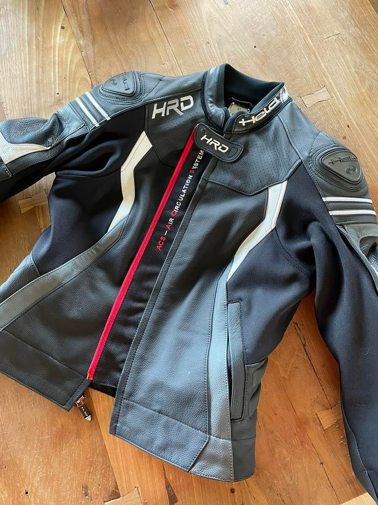 Leren motor jas, Motoren, Kleding | Motorkleding, Ophalen of Verzenden, Tweedehands, Jas | leer