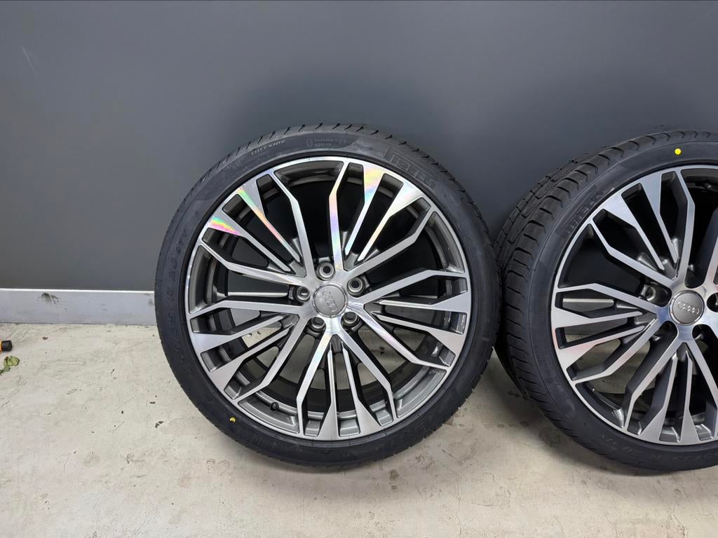 Audi A6 S-Line 20 inch Competition velgen Orig Pirelli Nieuw, Auto-onderdelen, Banden en Velgen, 255 mm, Banden en Velgen, Ophalen of Verzenden