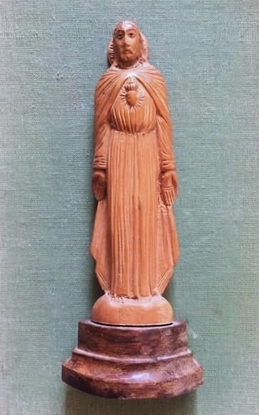Beeldje Jezus Christus Hout India Handgesneden, Ophalen of Verzenden