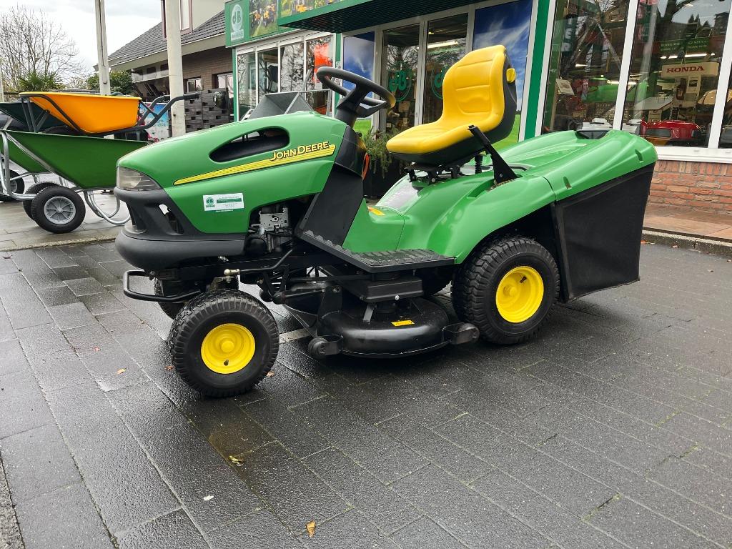 John Deere LR175 Zitmaaier – Nieuw Maaidek -  17.5pk, John Deere, Ophalen of Verzenden, Zo goed als nieuw, Opvangzak