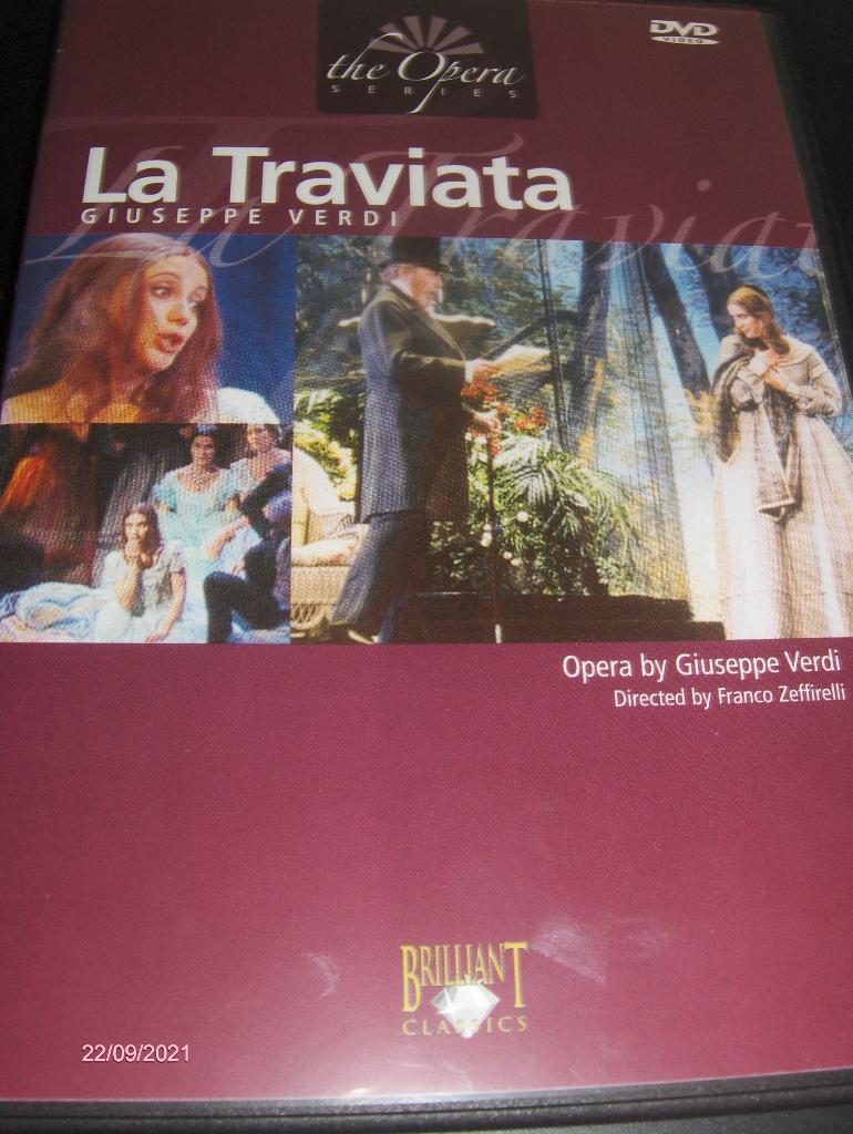 4 Verdi Opera's-Traviata-Aida-Duo Foscari-Forza del Destino., Cd's en Dvd's, Dvd's | Muziek en Concerten, Zo goed als nieuw, Muziek en Concerten