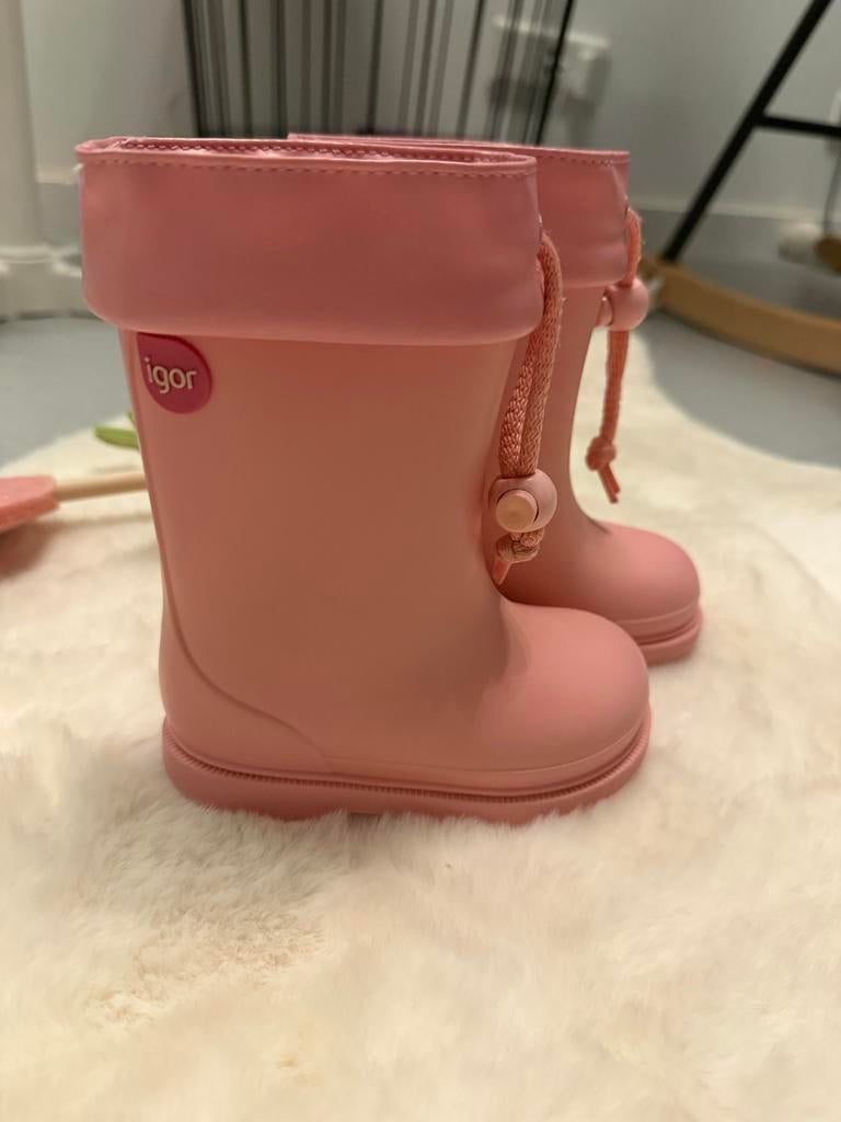 Roze Igor Laarsjes - Maat 22, Ophalen of Verzenden, Zo goed als nieuw, Meisje, Laarsjes