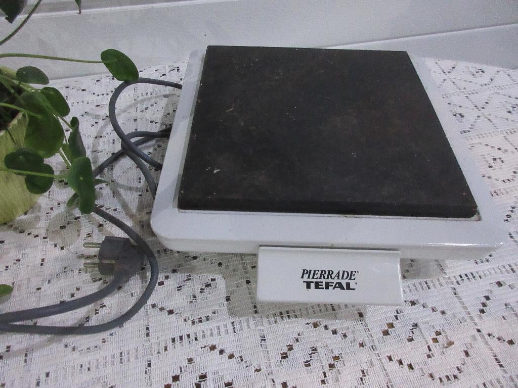Tefal Pierrade steengrill, Ophalen of Verzenden, Gebruikt, 4 t/m 7 personen