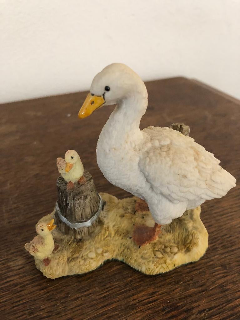 Beeld (Gans met kleintjes), Verzamelen, Ophalen of Verzenden, Nieuw, Dier