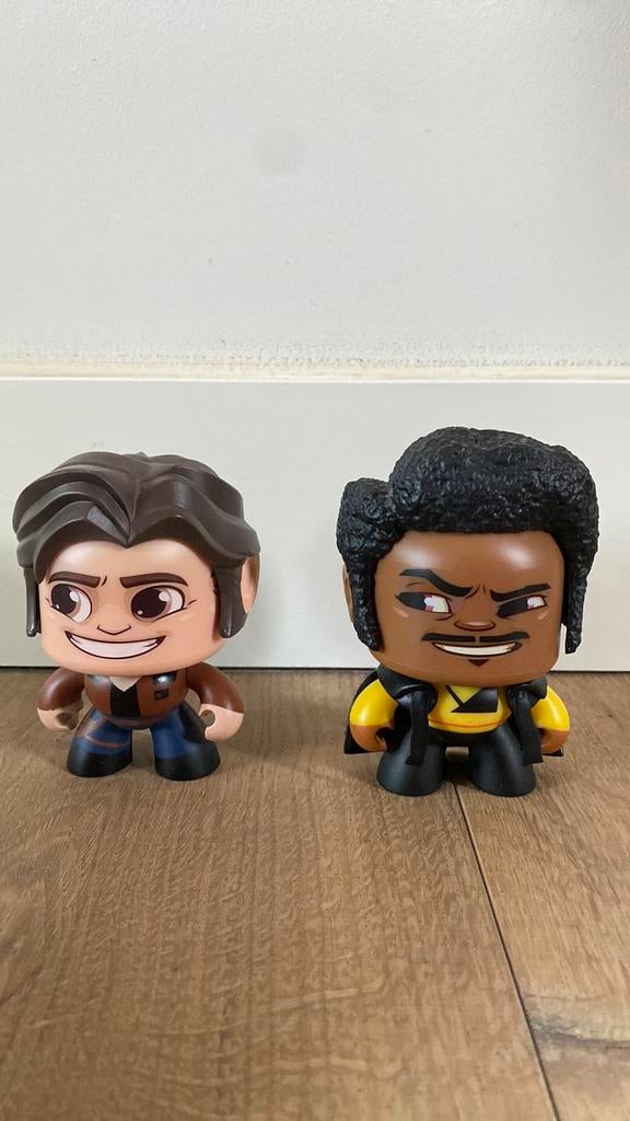 Mighty muggs Han Solo en Lando Calrissian, Ophalen of Verzenden, Zo goed als nieuw, Steen, Aardewerk of Keramiek, Dier