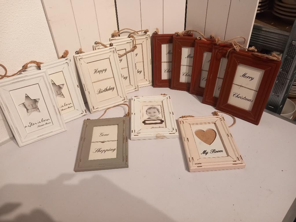 Riviera Maison Mini tekst lijstjes., Minder dan 50 cm, Gebruikt, Ophalen of Verzenden, Minder dan 50 cm
