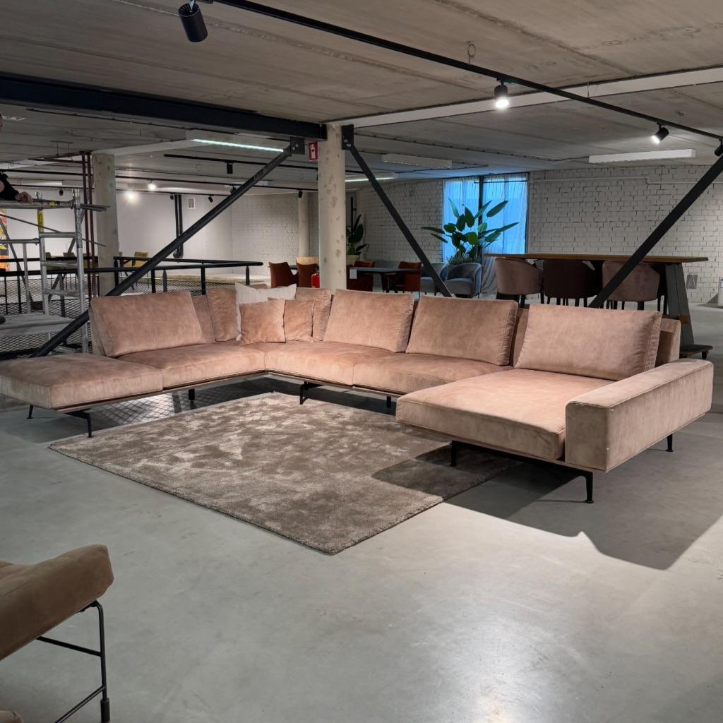 Hoekbank Zico Passe Partout, Design, Hoekbank, Leer, Ophalen of Verzenden