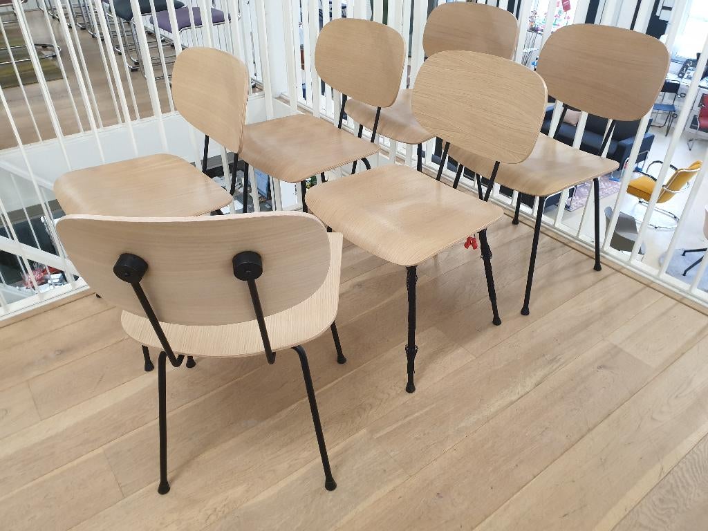 vergaderstoelen eetkamerstoelen, Ophalen, Zo goed als nieuw, Zwart, Vijf, Zes of meer stoelen