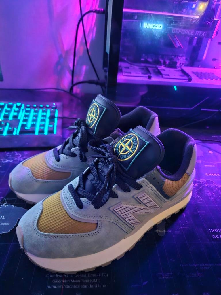 New Balance 574 X Stone Island Legacy Light Green, Kleding | Dames, Schoenen, New Balance, Nieuw, Ophalen of Verzenden, Sneakers of Gympen