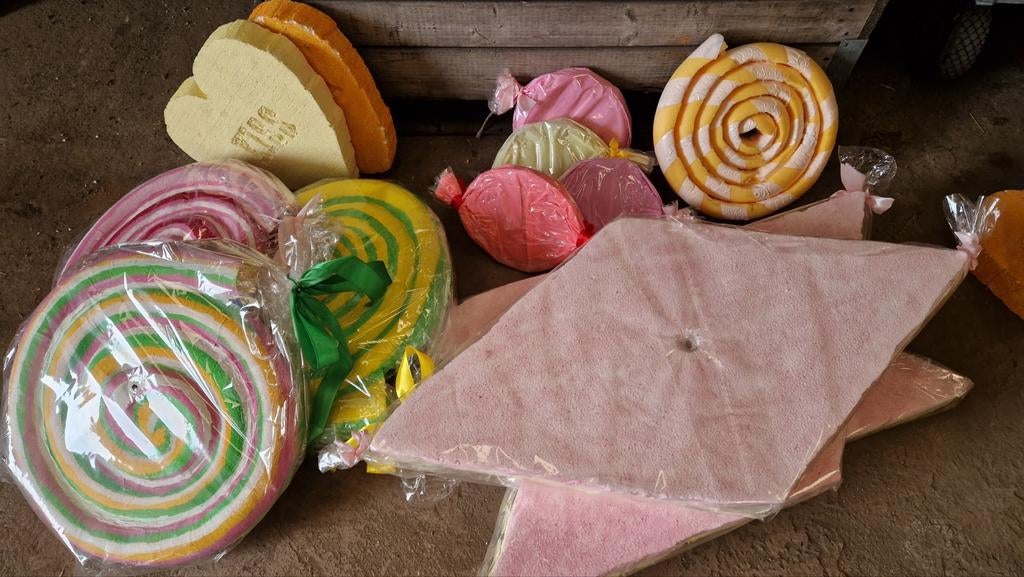 Snoep decoratie carnaval, Ophalen, Carnaval
