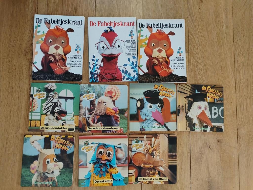 Boekjes van de fabeltjeskrant, Ophalen of Verzenden, Kwartet(ten)