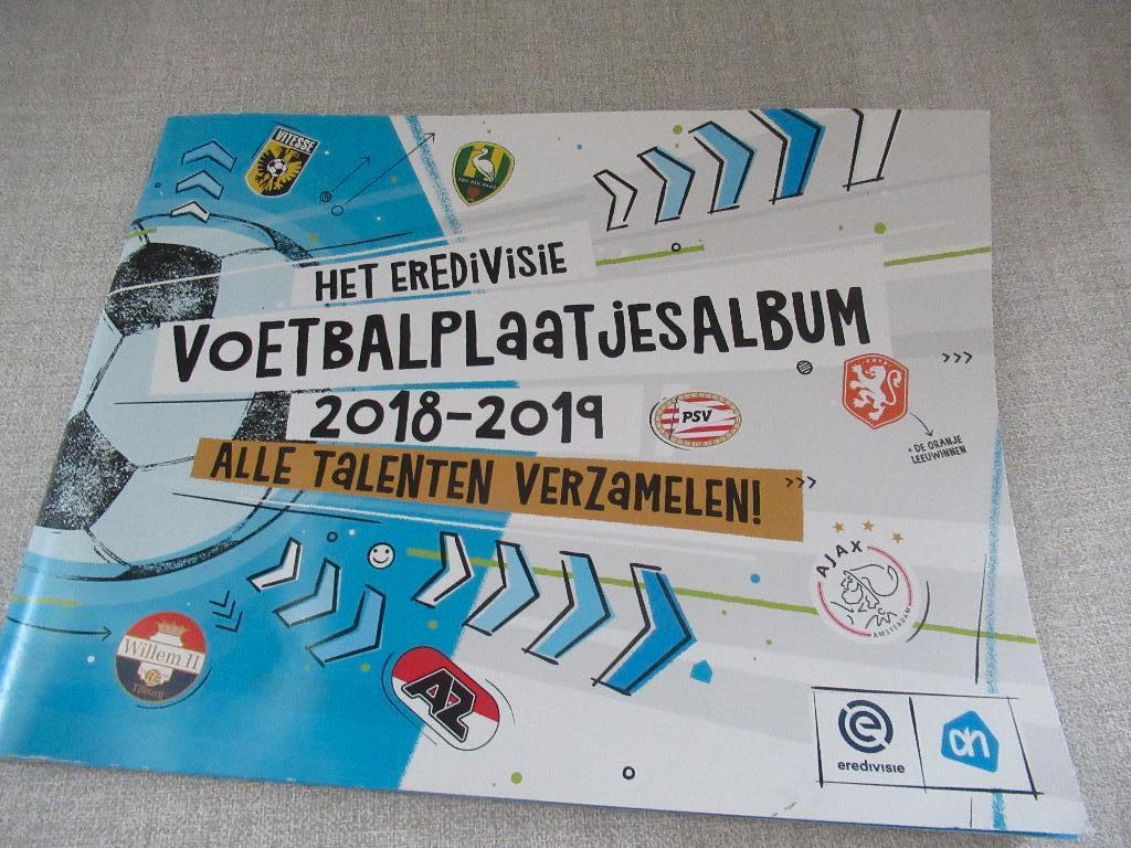 Ah - het EREDIVISIE VOETBALPLAATJESALBUM 2018-2019, voetbal, Albert Heijn, Ophalen of Verzenden