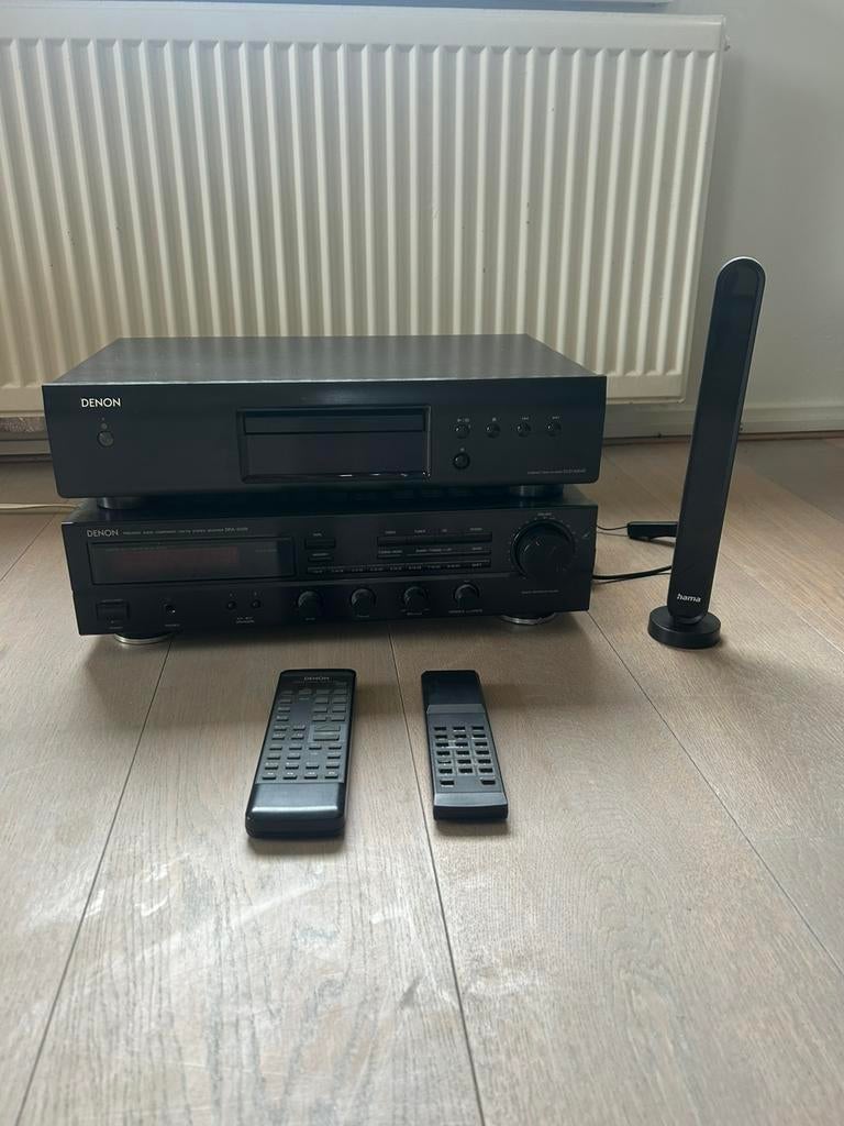 Denon DCD-520AE + DRA335R audioset, Ophalen, Gebruikt, Cd-speler, Denon