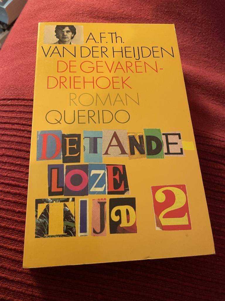 A.f.th.v der Heijden/De gevarendriehoek/de tandeloze tijd 2, Boeken, Ophalen of Verzenden, Zo goed als nieuw