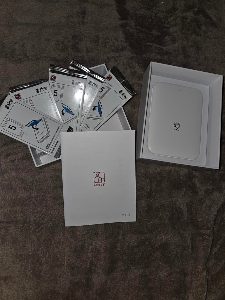 Compacte Fotoprinter met WiFi - Ideaal voor Onderweg, Computers en Software, Printers, Fotoprinter, HPRT, Ophalen of Verzenden
