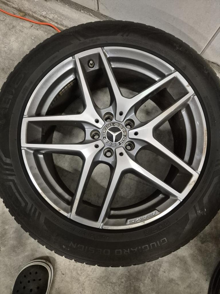 3x Mercedes velgen 5x112 19 inch GLC amg, Auto diversen, Ophalen of Verzenden