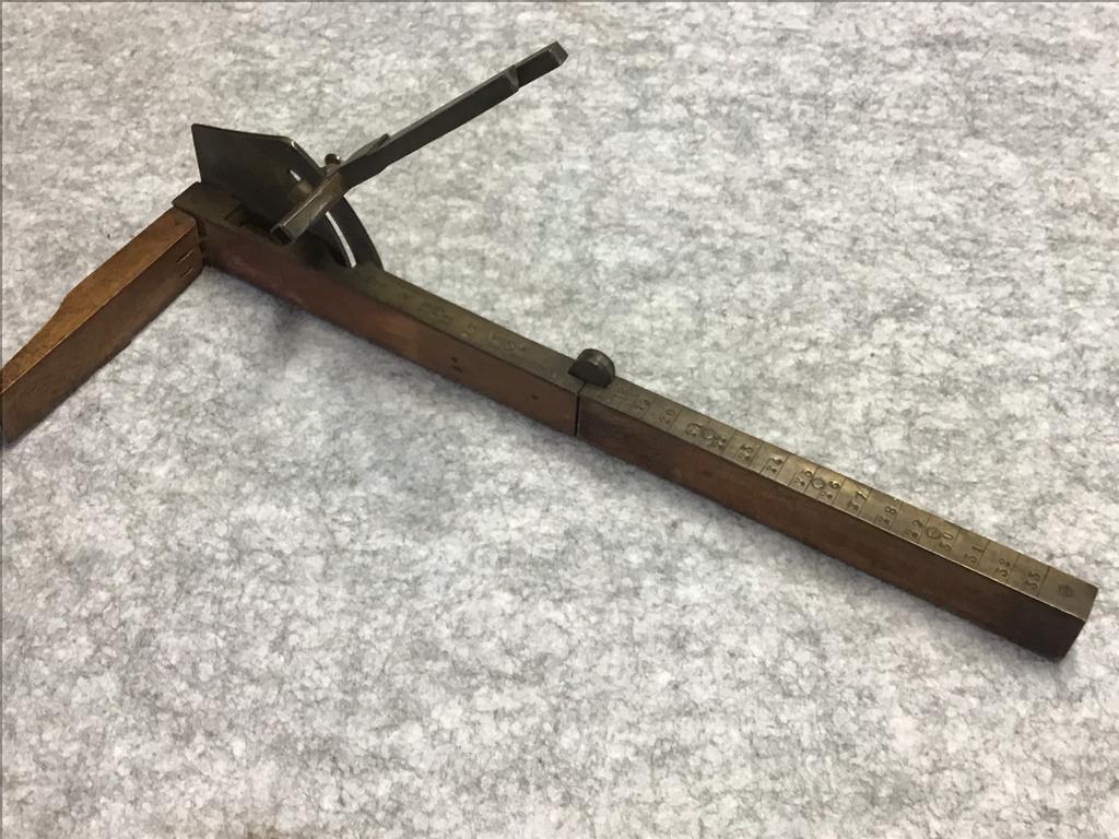 Antieke  Voetmeter, Ophalen of Verzenden