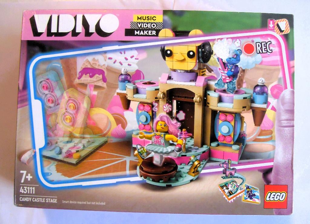 Lego Music Video maken - Candy Castle Stage - 43111 NIEUW !!, Ophalen of Verzenden, Nieuw, Complete set, Lego