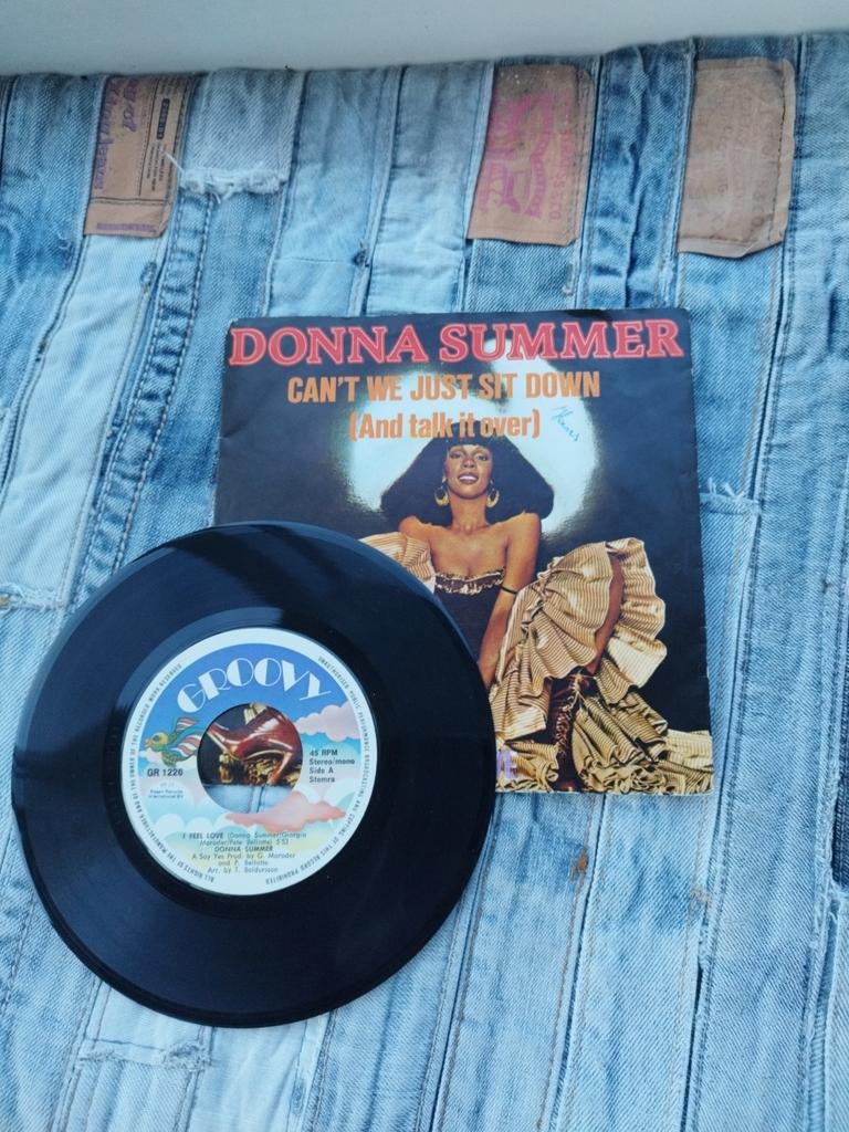 Donna Summer - Can't We Just Sit Down 7" Single, Ophalen of Verzenden